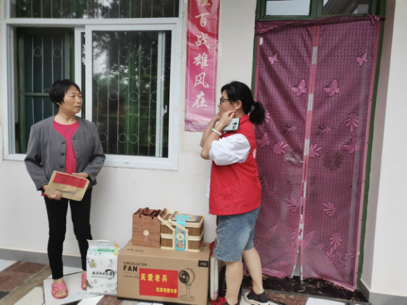 民革常德市委举行我们的节日·端午2020年关爱抗战老兵志愿服务系列活动(图20)