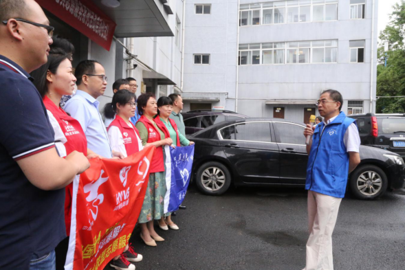 民革常德市委举行我们的节日·端午2020年关爱抗战老兵志愿服务系列活动(图2)