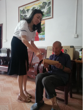 民革常德市委举行我们的节日·端午2020年关爱抗战老兵志愿服务系列活动(图21)
