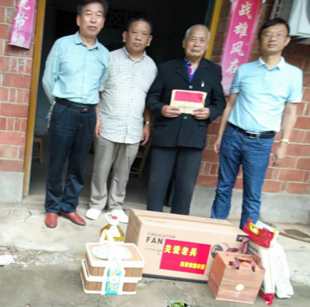 民革常德市委举行我们的节日·端午2020年关爱抗战老兵志愿服务系列活动(图17)
